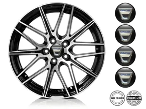 Dacia Aufkleber Dome Stil Premium Radlogos